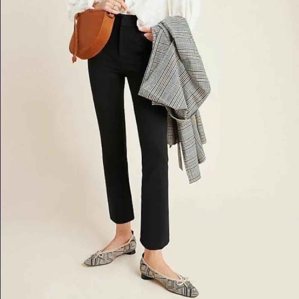 Anthropologie Essential Collection tulip hem pants/slacks, new with tags!!